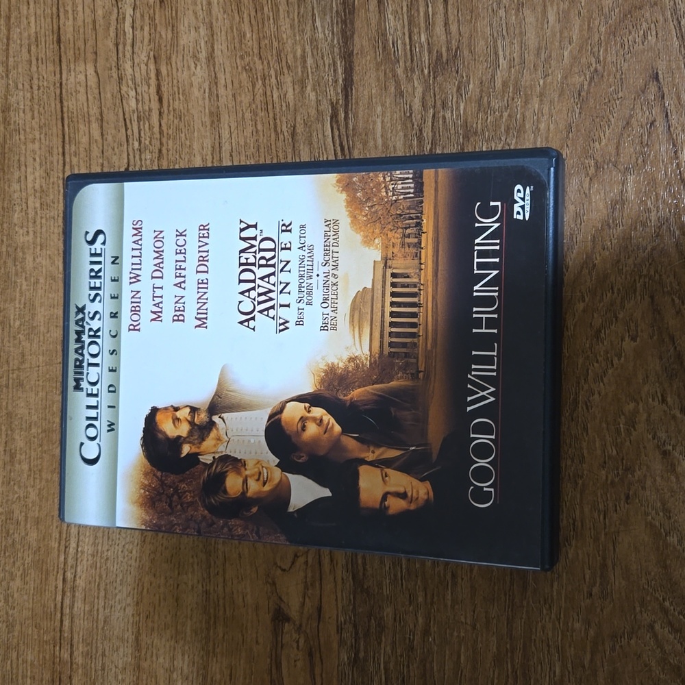 Good Will Hunting DVD. Wide-screen version
